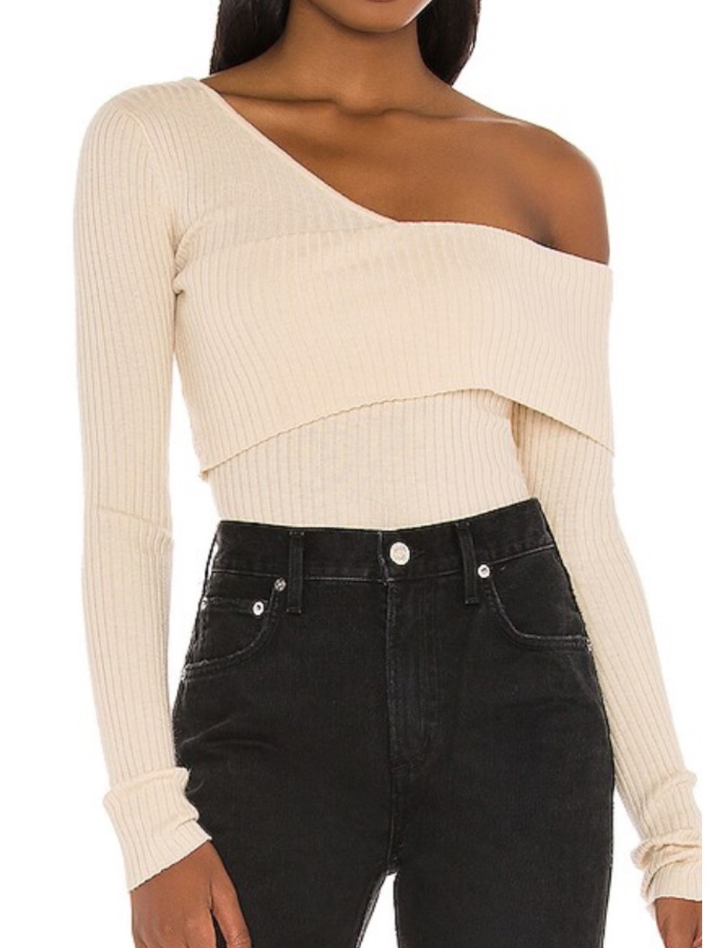 Lovers + Friends Booker Sweater in Ivory. XS
